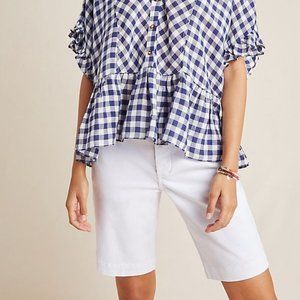 Sanctuary x Anthropologie White City Shorts NWT 26